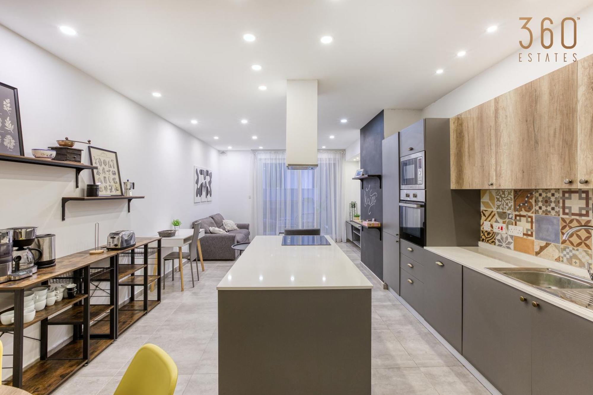 Designer 3br With Private Balcony In By 360 Estates * Gzira